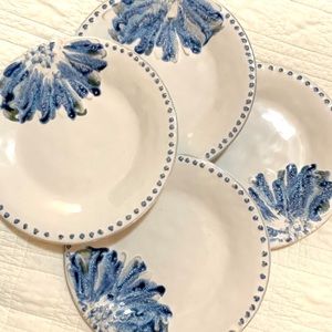 Hand Painted Anthropologie Side Plate Set